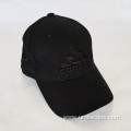 Structured embroidered golf cap